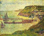 Port en Bessin, Georges Seurat